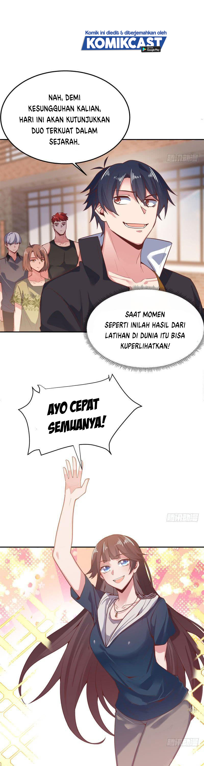 Carrying The Goddess Along Chapter 49 Gambar 10
